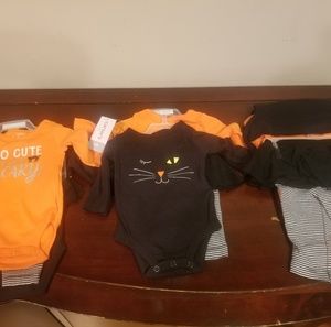 Carters Halloween 3 pc Set / Costume  Size 3 month